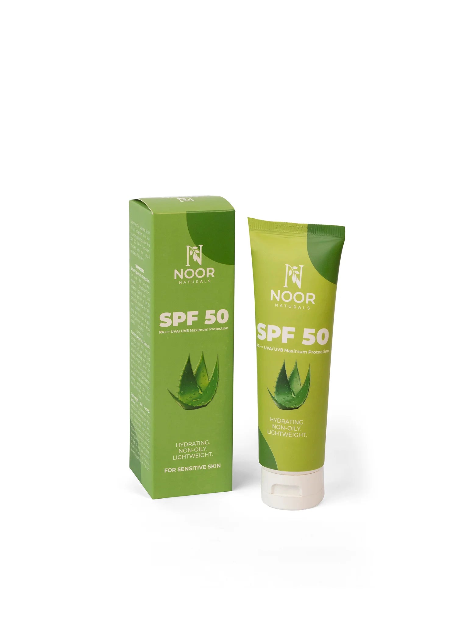 Sunscreen SPF 50 PA+++ with Aloe Vera